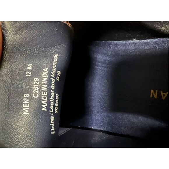 Cole Haan Men’s Harrison Grand Cap Toe Oxford British burgundy brown 12M - Picture 7 of 8